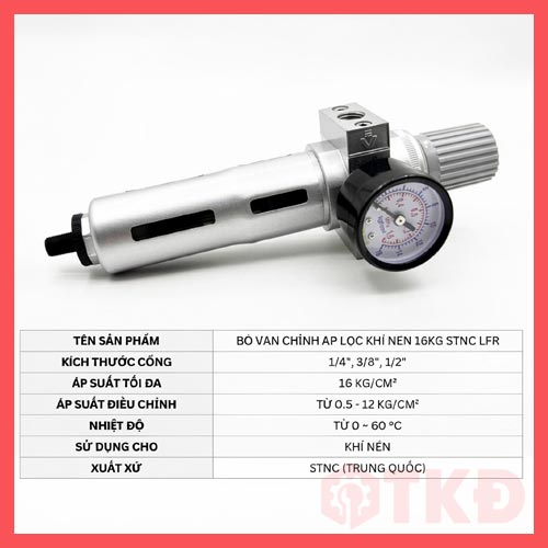 bộ lọc điều áp stnc kiểu festo lfr 4