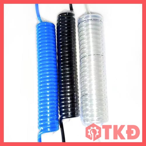 dây hơi khí nén xoắn pu 6