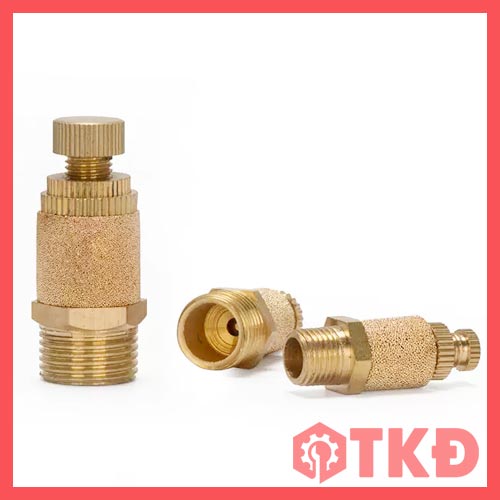 giảm âm khí nén đồng có chỉnh besl 3