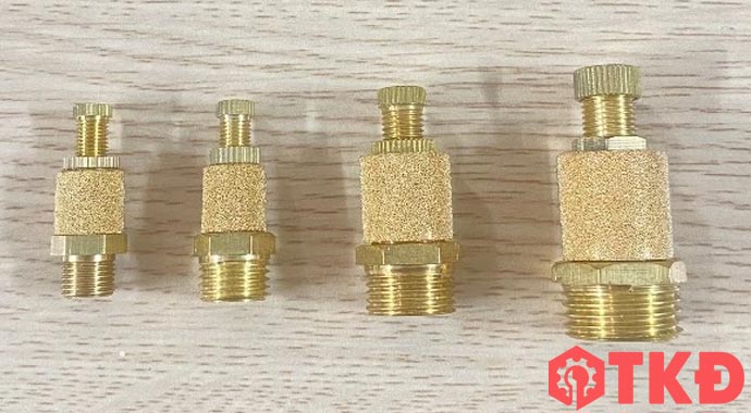 giảm âm khí nén đồng có chỉnh besl giảm âm khí nén đồng có chỉnh besl