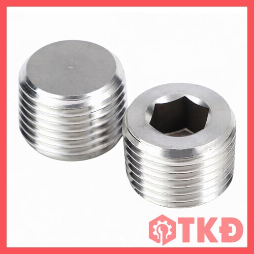 nút bịt khí nén ren ngoài