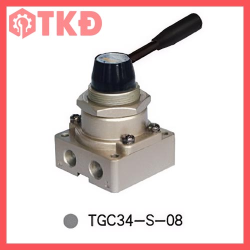van gạt tay khí nén stnc tgc34-s-08