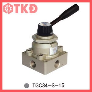 van gạt tay khí nén stnc tgc34-s-15