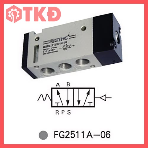 van khí nén điều khiển bằng khí stnc fg2511a-06