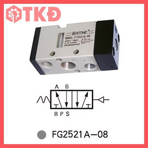 van khí nén điều khiển bằng khí stnc fg2521a-08