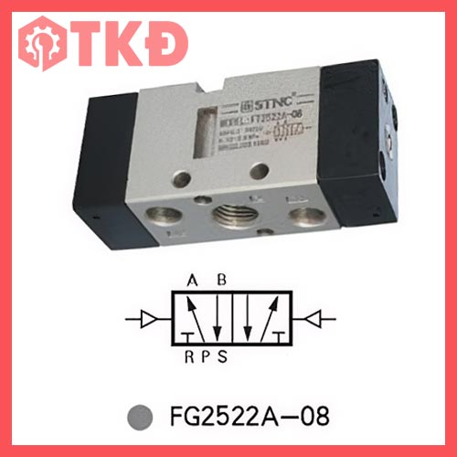 van khí nén điều khiển bằng khí stnc fg2522a-08