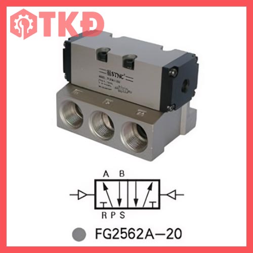 van khí nén điều khiển bằng khí stnc fg2562a-20