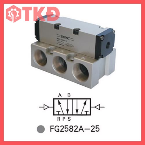 van khí nén điều khiển bằng khí stnc fg2582a-25