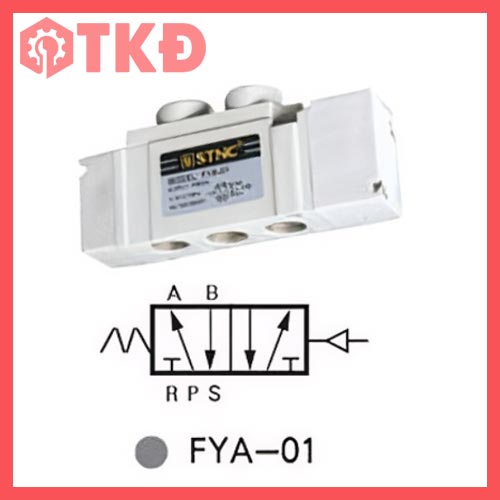 van khí nén điều khiển bằng khí stnc fya-01