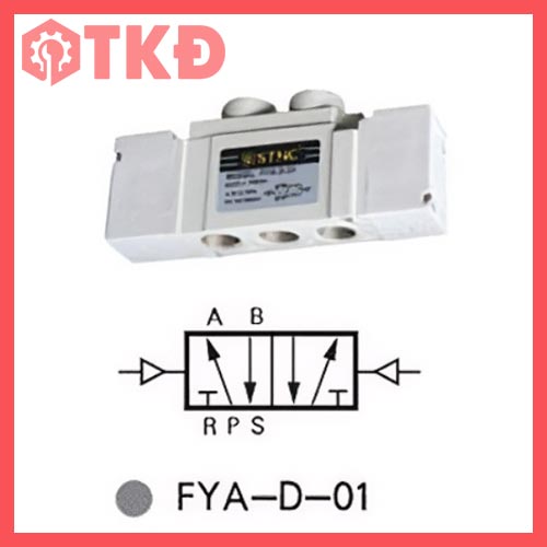 van khí nén điều khiển bằng khí stnc fya-d-01