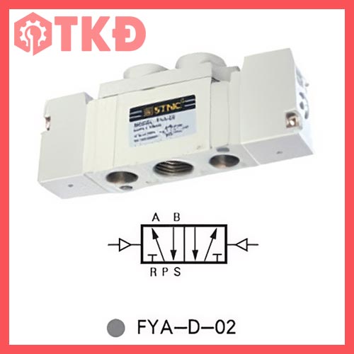 van khí nén điều khiển bằng khí stnc fya-d-02