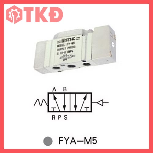 van khí nén điều khiển bằng khí stnc fya-m5
