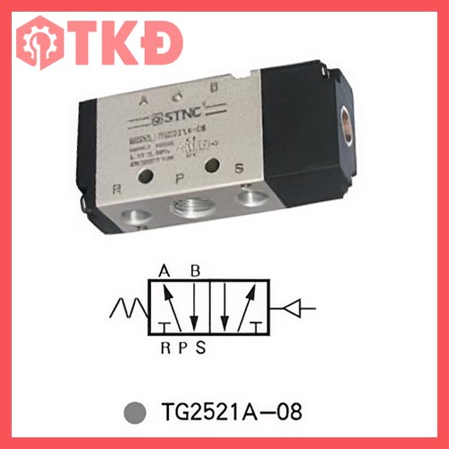 van khí nén điều khiển bằng khí stnc van khí nén điều khiển bằng khí stnc tg2521a-08