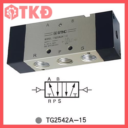 van khí nén điều khiển bằng khí stnc van khí nén điều khiển bằng khí stnc tg2542a-15
