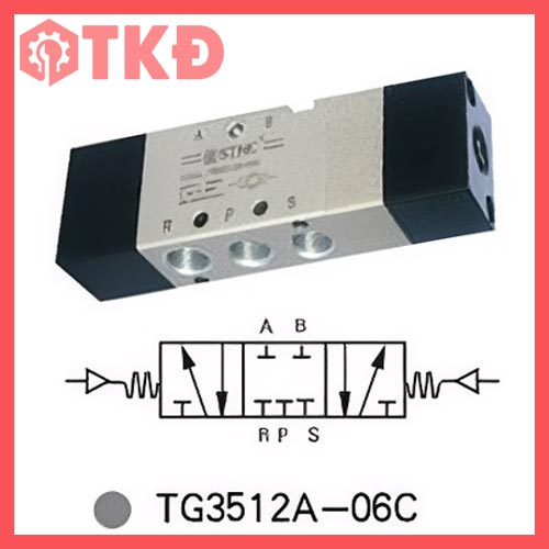 van khí nén điều khiển bằng khí stnc van khí nén điều khiển bằng khí stnc tg3512a-06c