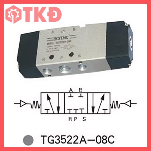 van khí nén điều khiển bằng khí stnc van khí nén điều khiển bằng khí stnc tg3522a-08c