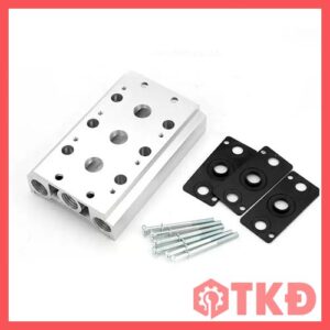 đế van điện từ khí nén 5 cửa loại g 16