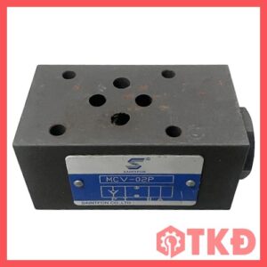 van 1 chiều thủy lực bắt đế mcv 12