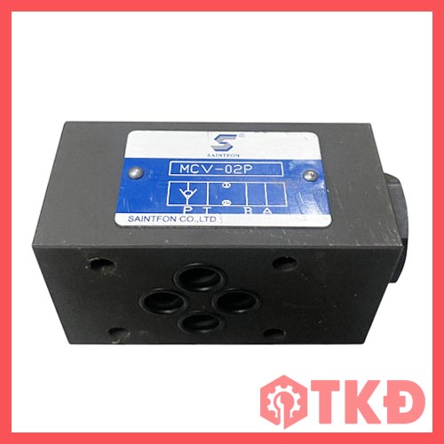 van 1 chiều thủy lực bắt đế mcv 13