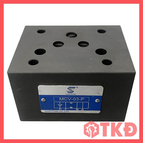 van 1 chiều thủy lực bắt đế mcv 14