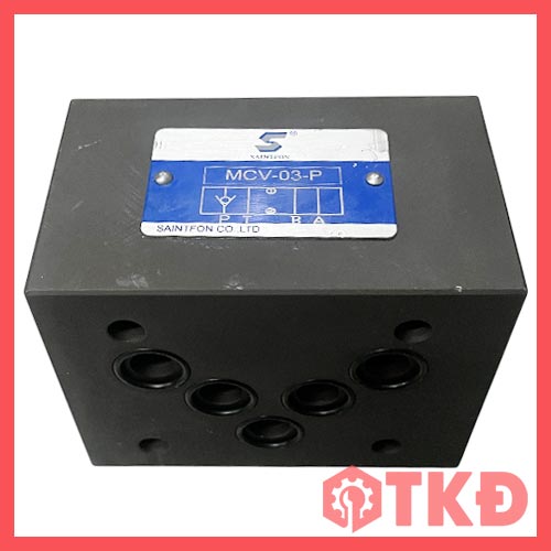 van 1 chiều thủy lực bắt đế mcv 15