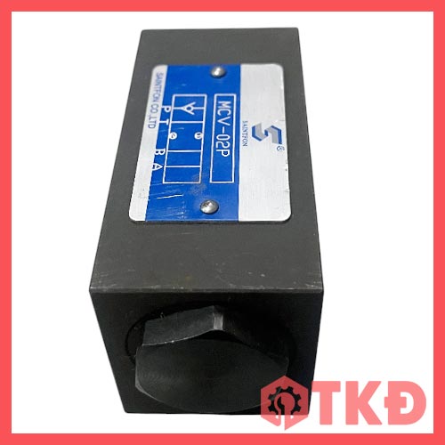 van 1 chiều thủy lực bắt đế mcv 7