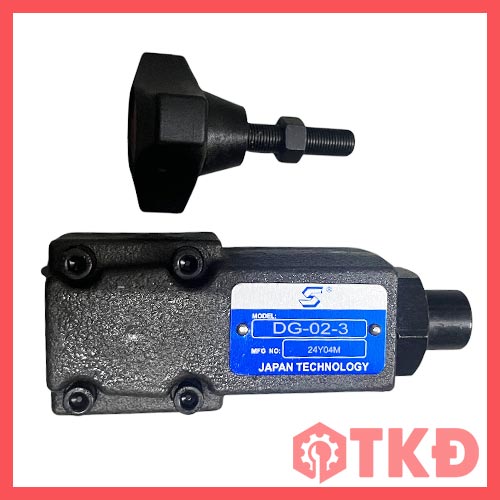 van an toàn thủy lực dg-02-3 8