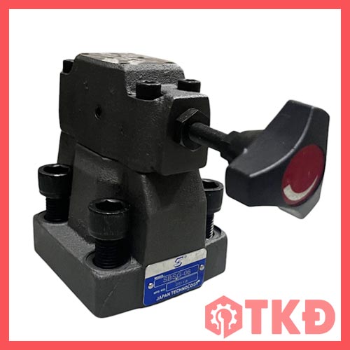 van chỉnh áp điện lắp đế sbsg saintfon 14