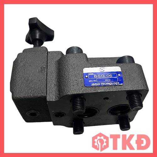 van chỉnh áp điện lắp hông bsg saintfon 10