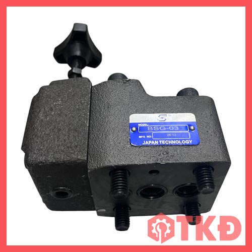van chỉnh áp điện lắp hông bsg saintfon 2