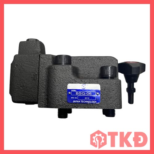 van chỉnh áp điện lắp hông bsg saintfon 9