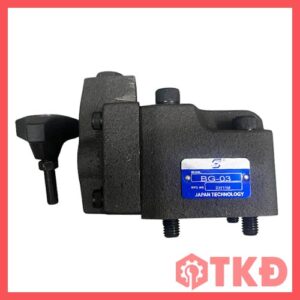 van tràn thủy lực bắt đế BG 2