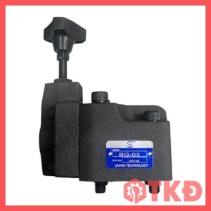 van tràn thủy lực bắt đế BG 3