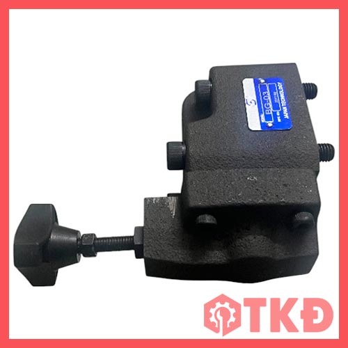 van tràn thủy lực bắt đế BG 8