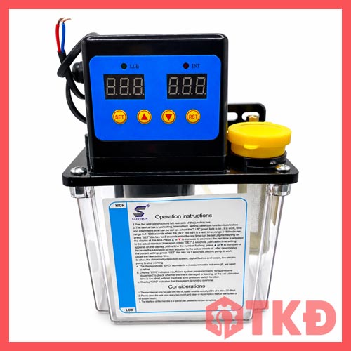 bộ bơm dầu bôi trơn tự động saintfon dcr-50 2