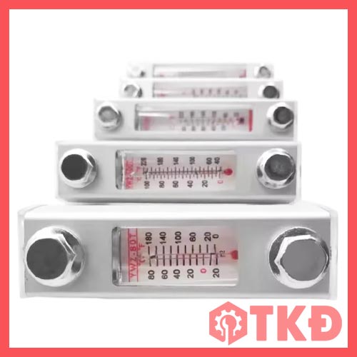 thước đo mức và nhiệt độ dầu thủy lực ywz 6