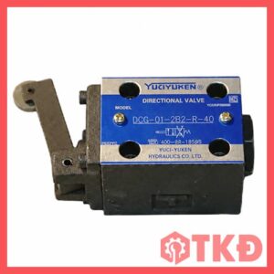 van hành trình thủy lực con lăn lắp đế yuci yuken dcg 5