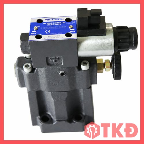 van tràn điện từ thủy lực lắp đế áp mặt yuci yuken s-bsg 6