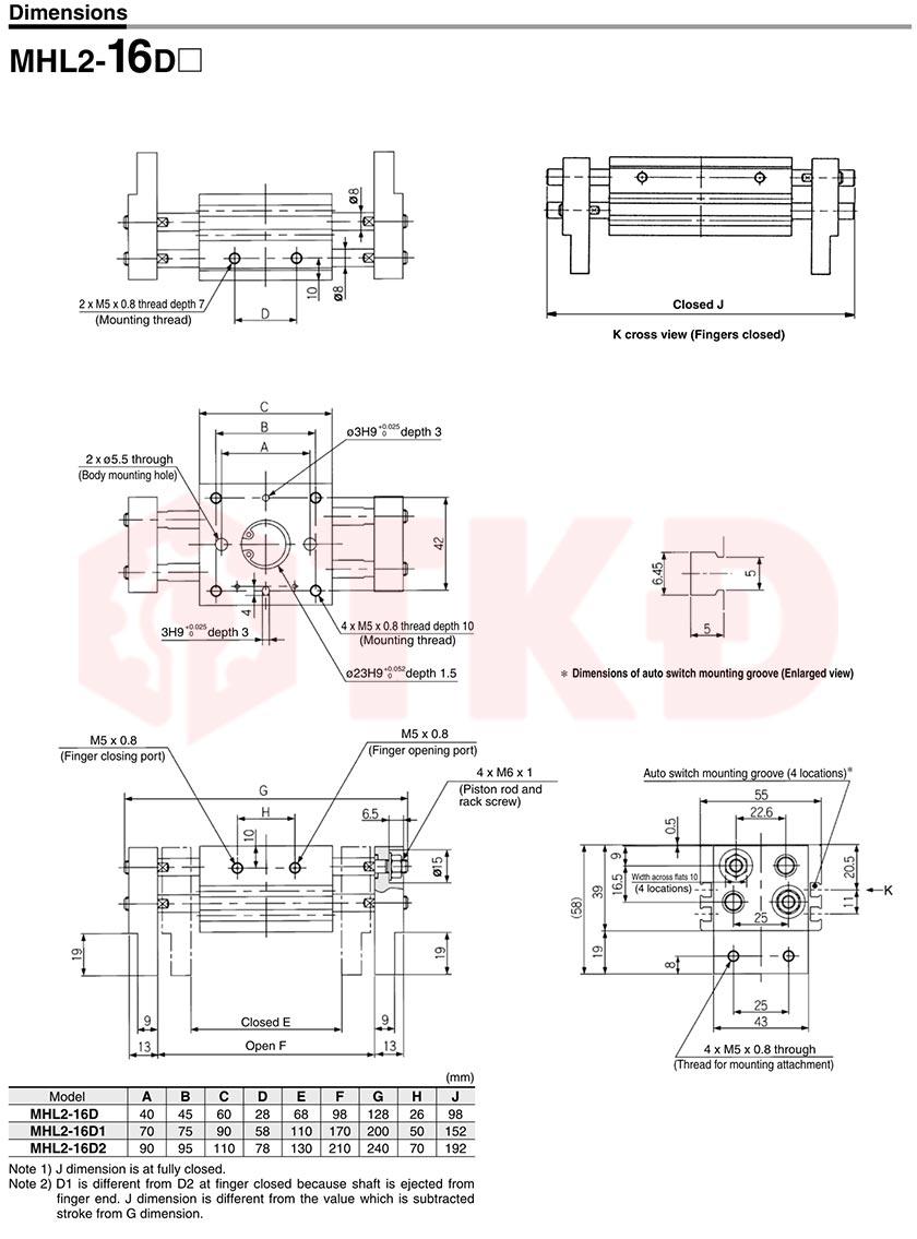 thông số kỹ thuật xi lanh kẹp khí nén song song mhl2 4 thông số kỹ thuật xi lanh kẹp khí nén song song mhl2 4