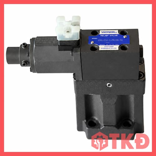 van tỉ lệ điều khiển áp suất thủy lực lắp đế yuci yuken ebg