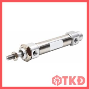 xi lanh khí nén mini tròn inox cdm2b 10