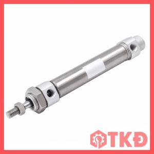 xi lanh khí nén mini tròn inox cdm2b 7