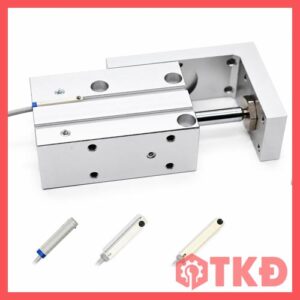 Xi lanh trượt khí nén nhỏ gọn có dẫn hướng MXH 10