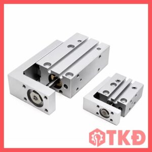 Xi lanh trượt khí nén nhỏ gọn có dẫn hướng MXH