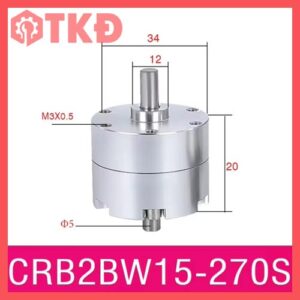 xi lanh khí nén dạng cánh gạt CRB2BW15-270S