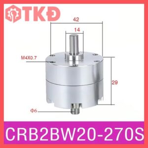 xi lanh khí nén dạng cánh gạt CRB2BW20-270S