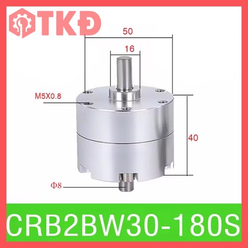 xi lanh khí nén dạng cánh gạt CRB2BW30-180S
