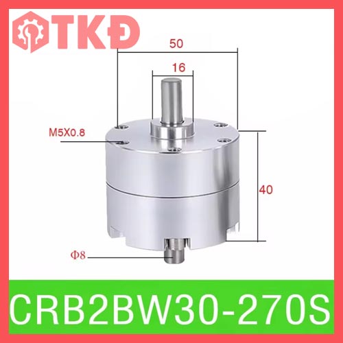 xi lanh khí nén dạng cánh gạt CRB2BW30-270S