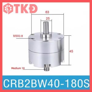 xi lanh khí nén dạng cánh gạt CRB2BW40-180S