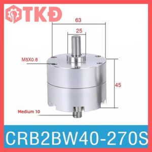 xi lanh khí nén dạng cánh gạt CRB2BW40-270S